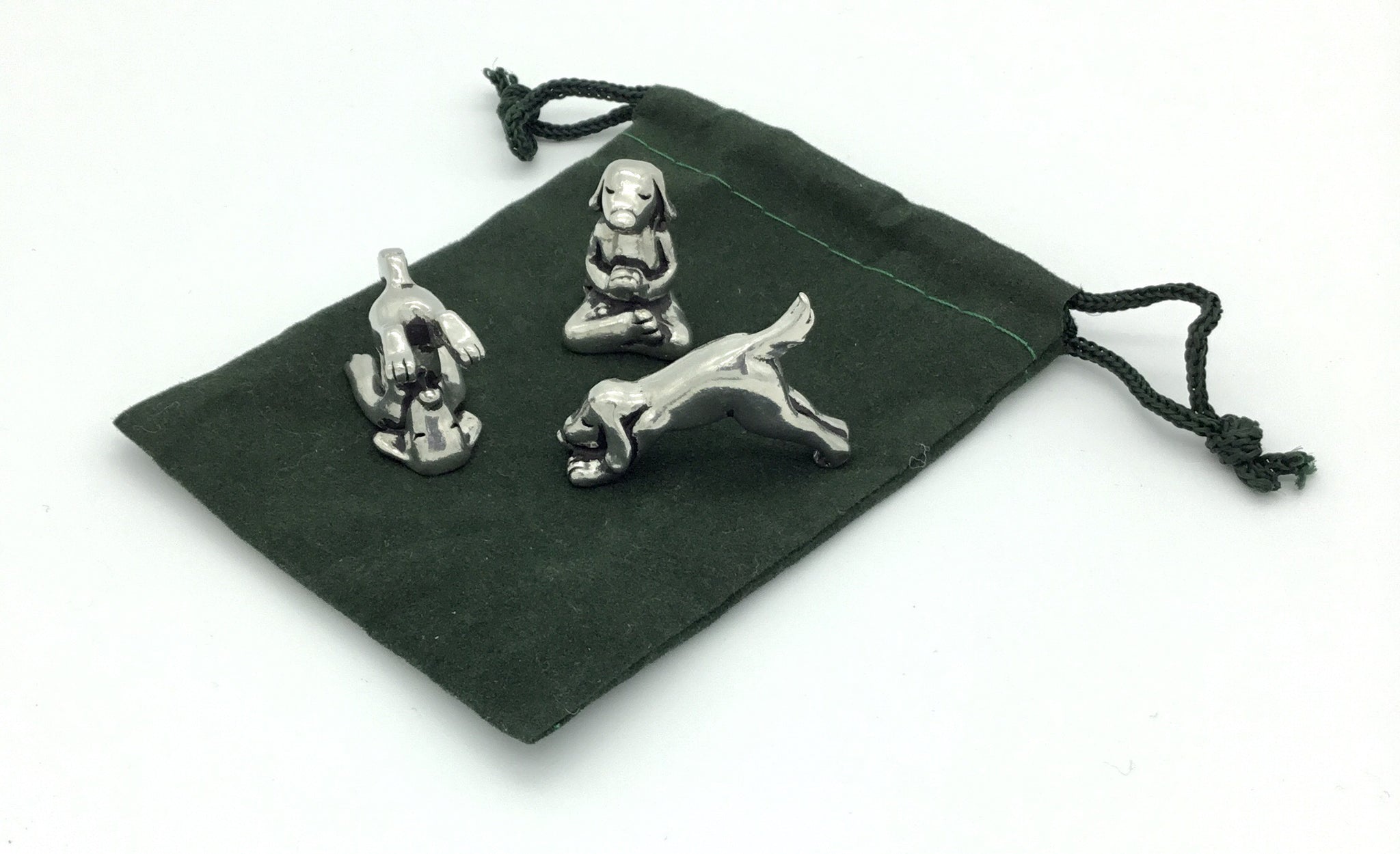 3pc Yoga Dog Miniature Set w/ pouch by Basic Spirit